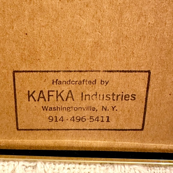 Vtg 1981 Gold Framed
8x10 Pink Roses Foil Art
Numbered Limited Rare
Find Kafka - Picture 8 of 14